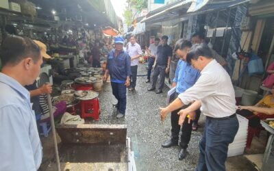 SiGen tham gia khảo sát vị trí lắp đặt thí điểm 11 bộ sản phẩm “Hố ga thu nước ngăn mùi, chống muỗi” tại Quận Phú Nhuận