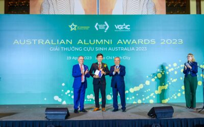 Anh Hồ Thái Bình – Phó Giám đốc SiGen được vinh danh tại “Giải thưởng Cựu sinh Australia”