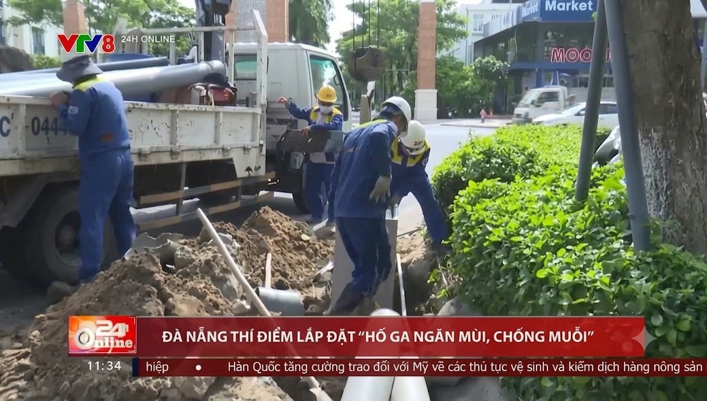 KẾT QUẢ THỬ NGHIỆM HỐ GA THU NƯỚC, NGĂN MÙI, CHỐNG MUỖI SIGEN TẠI TP. ĐÀ NẴNG