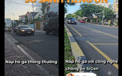 So Sánh Tiếng Ồn: Nắp Hố Ga Thường Và Nắp Hố Ga Công Nghệ Chống ồn SiGen